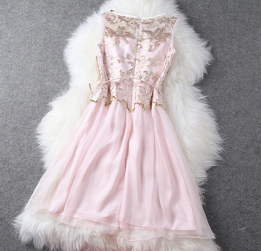 Embroidery Beading Dress Xxa621047 on Luulla