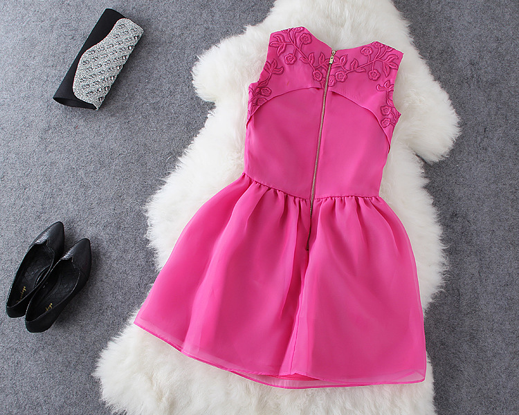 Embroidered Beaded Organza Dress ED62643 on Luulla