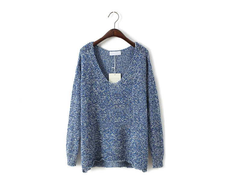 Loose Long-sleeved Sweater BB918D on Luulla