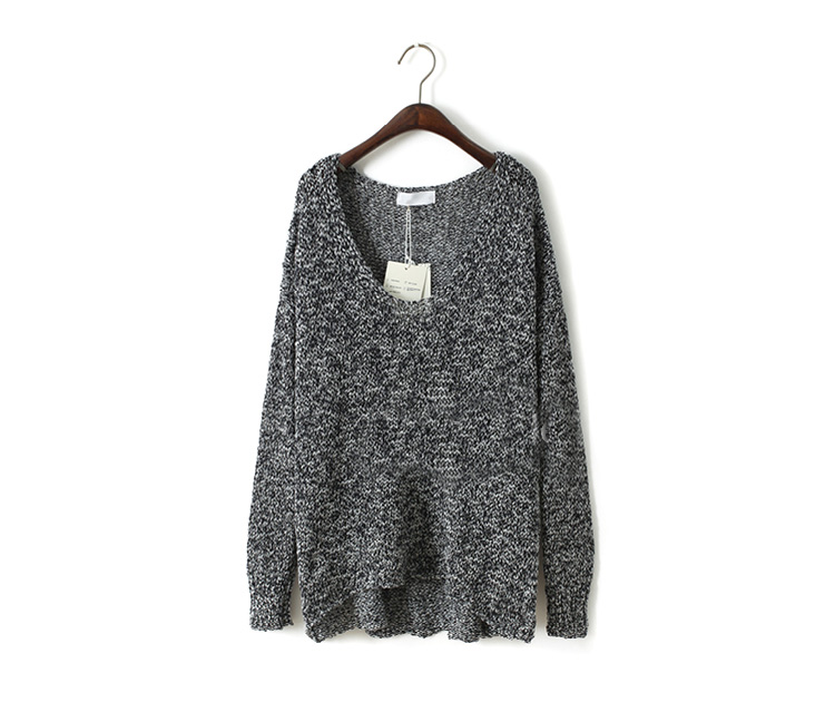 Loose Long-sleeved Sweater Bb918d on Luulla